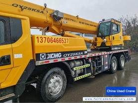 Buy XCMG 25k5a Used Crane / 3 Used XCMG 25k5a Crane 2017 Model / 3